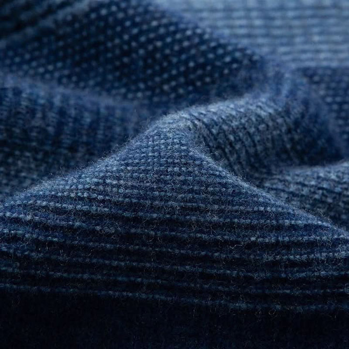 Olivia | Women's Wool Jumper Ombré Gradient Crew Neck Slim Fit