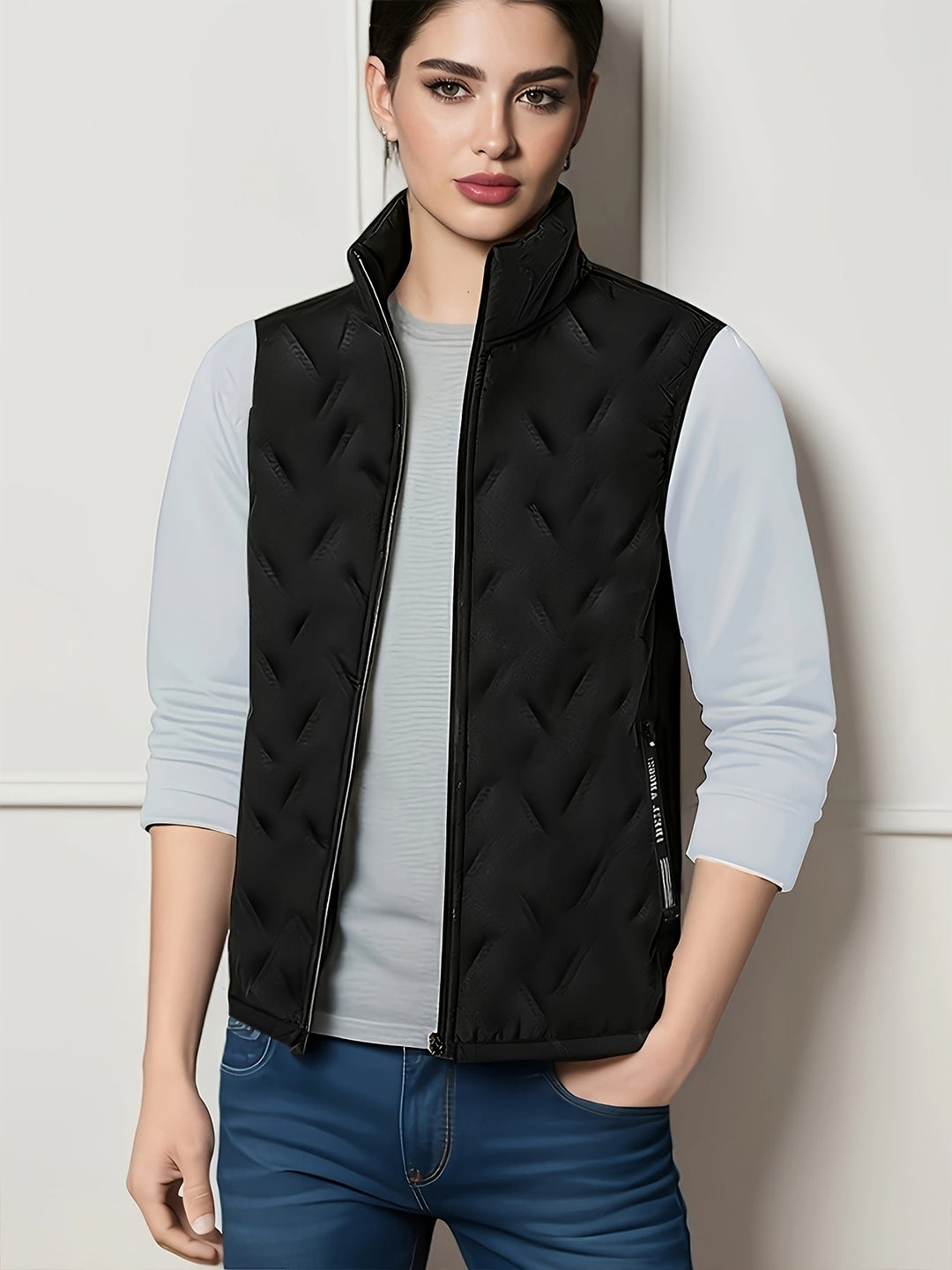 Wade | Fleece-Lined Sleeveless Gilet