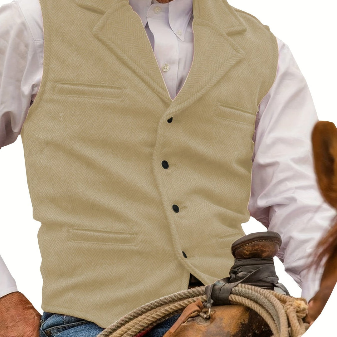 Colton | Heritage Herringbone Waistcoat