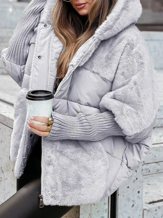 Beatrice | Women's Plush Teddy Winter Jacket Padded Relaxed Fit