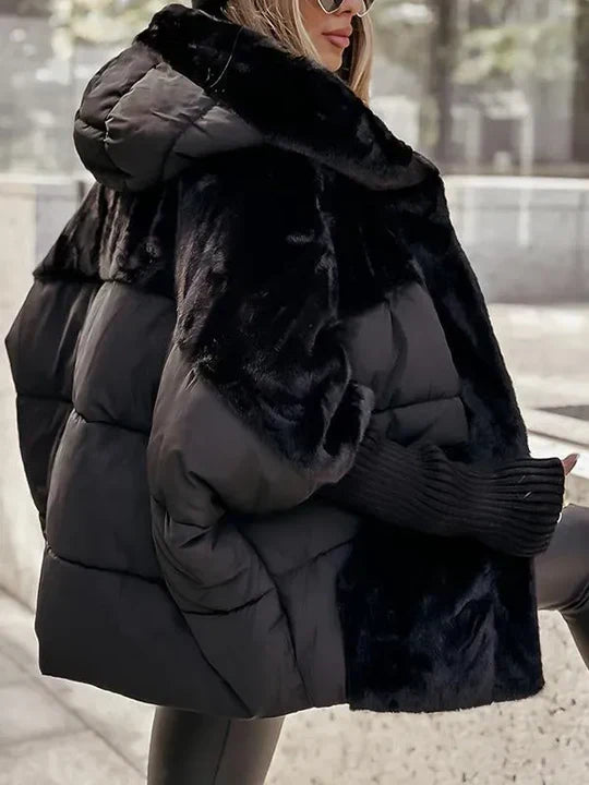 Beatrice | Women's Plush Teddy Winter Jacket Padded Relaxed Fit
