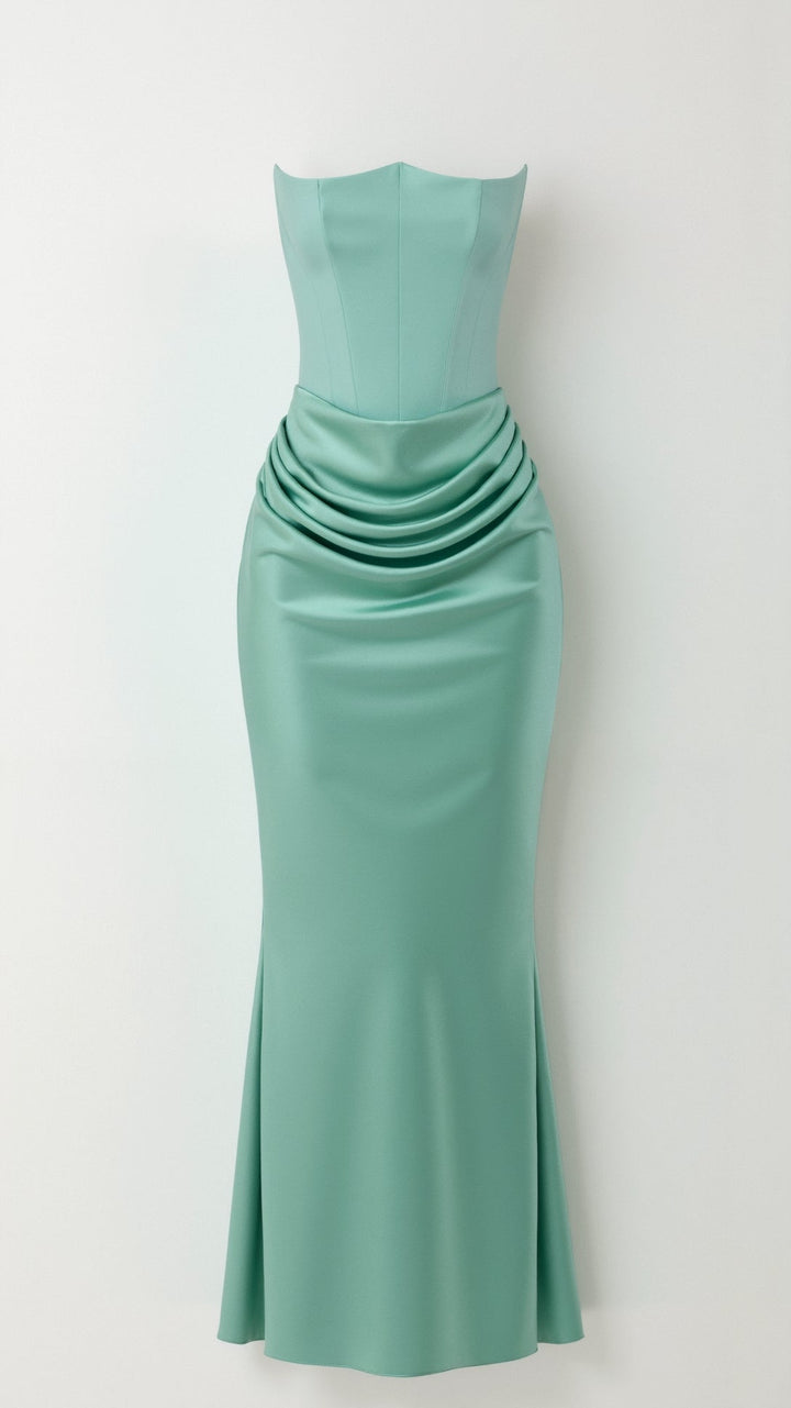 Yvonne Column Maxi Dress for Wedding Guests