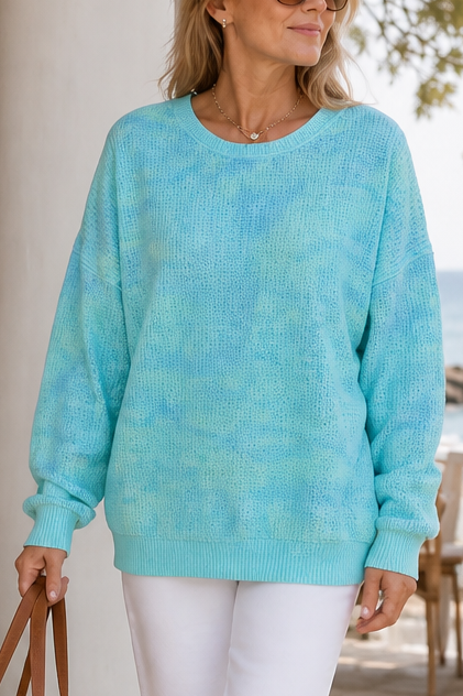 Sophia | Women's Oversized Ribbed Knit Jumper Dropped Shoulder