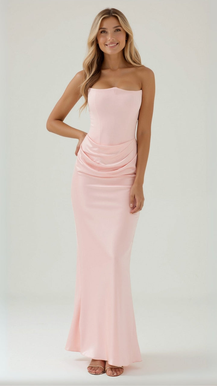 Yvonne Column Maxi Dress for Wedding Guests