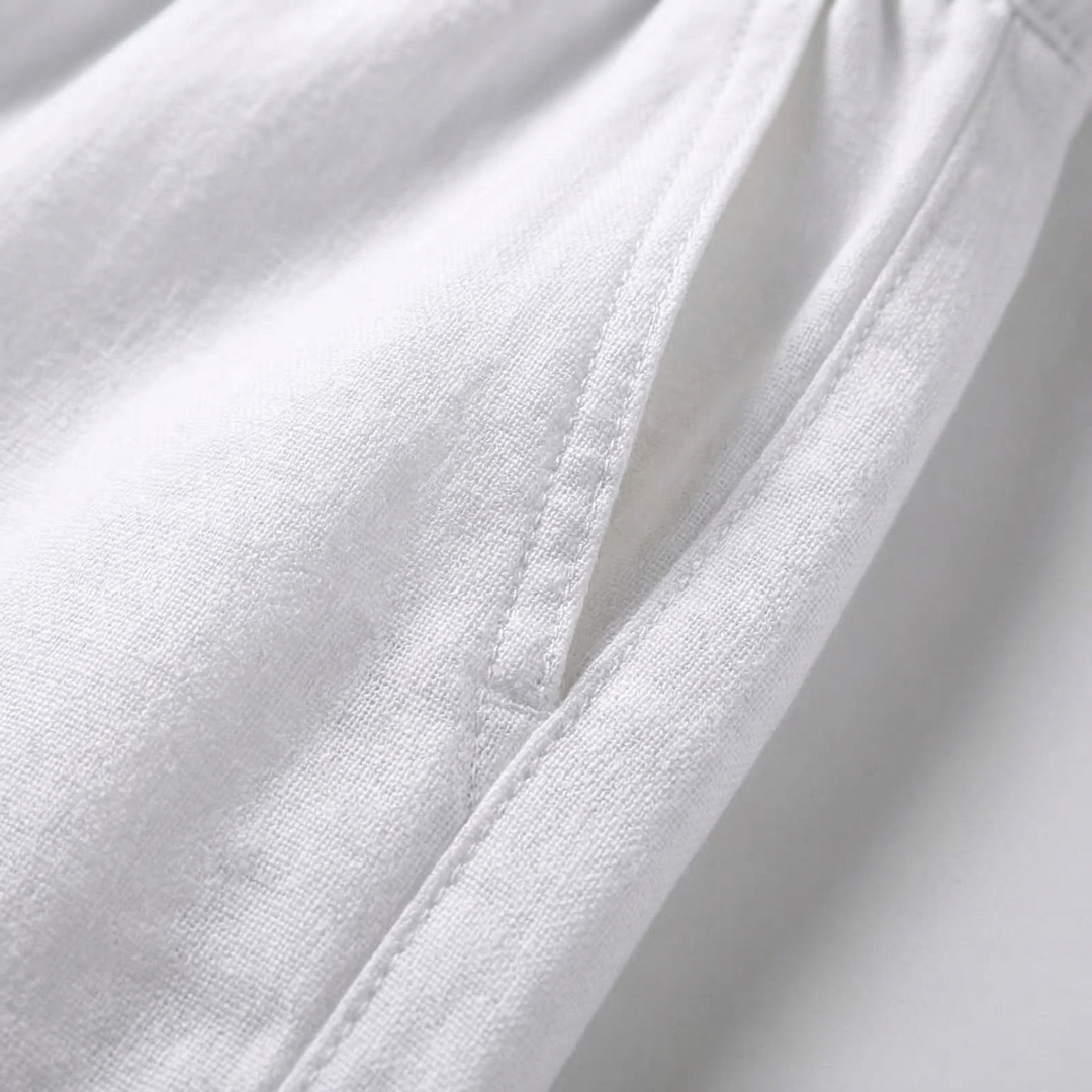 Men's Trousers with Drawstring and Pockets