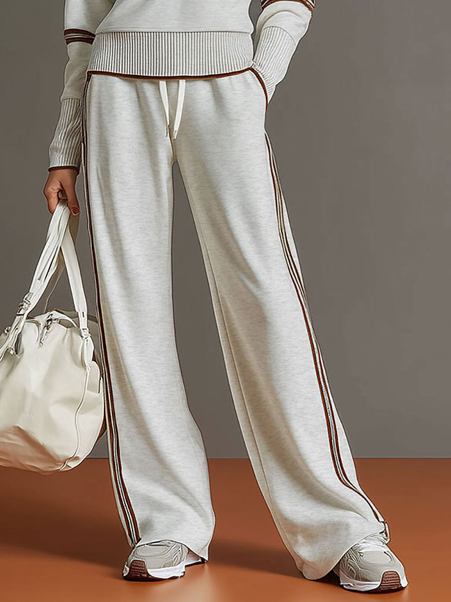 Marietta | Women's Blouse & Wide Leg Trousers Co-Ord Set Loose Fit