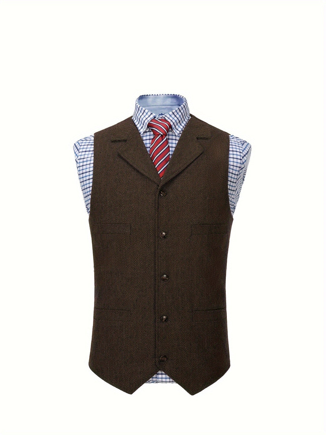 Colton | Heritage Herringbone Waistcoat