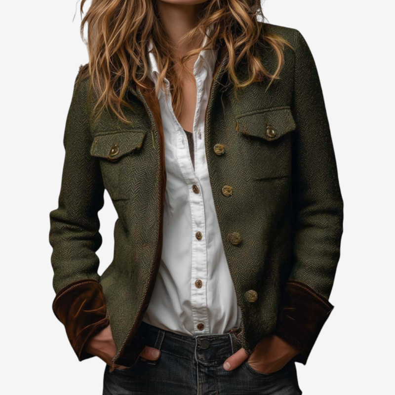 Women’s Turn Down Collar Blazer