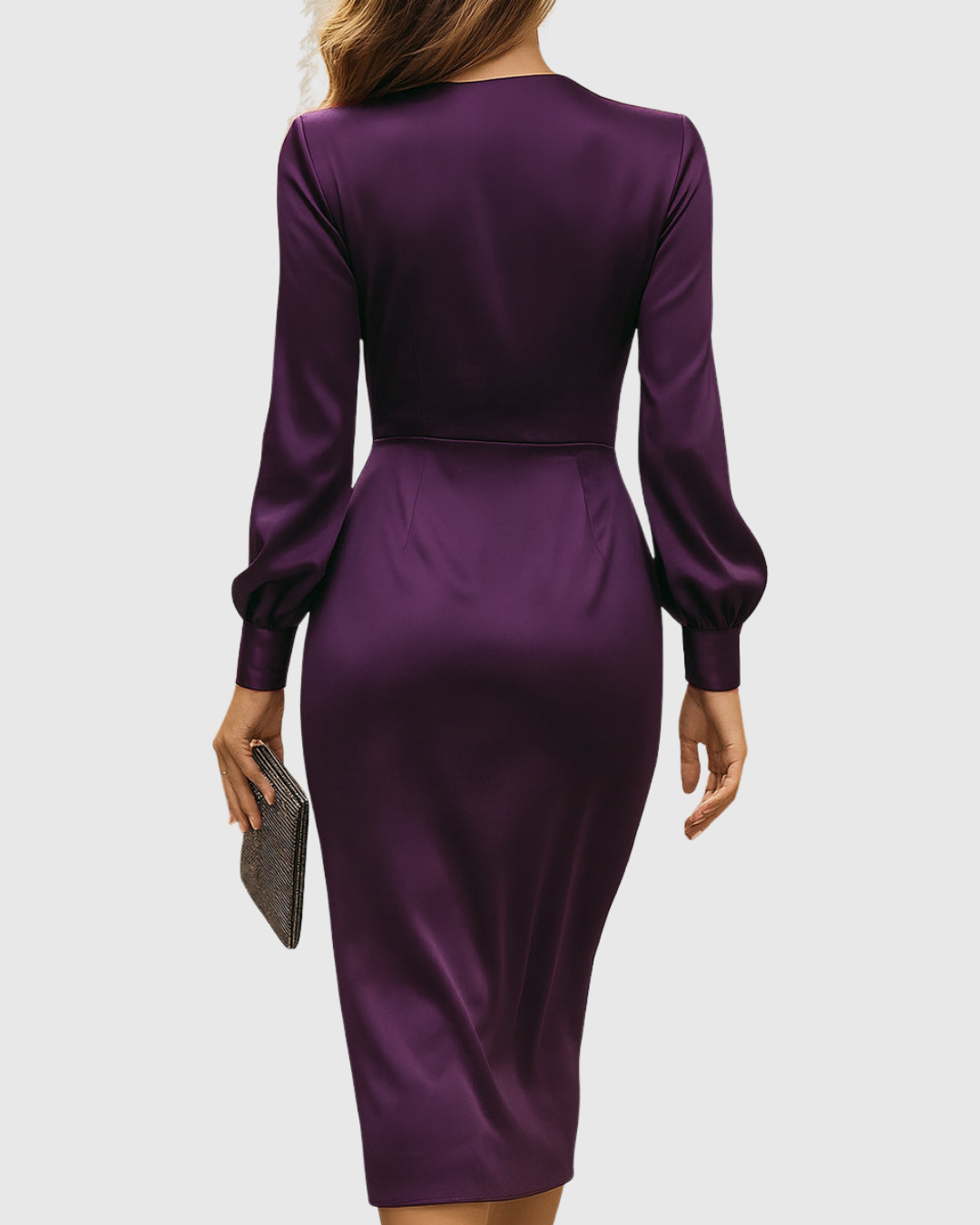 Cerelia Satin Midi Dress