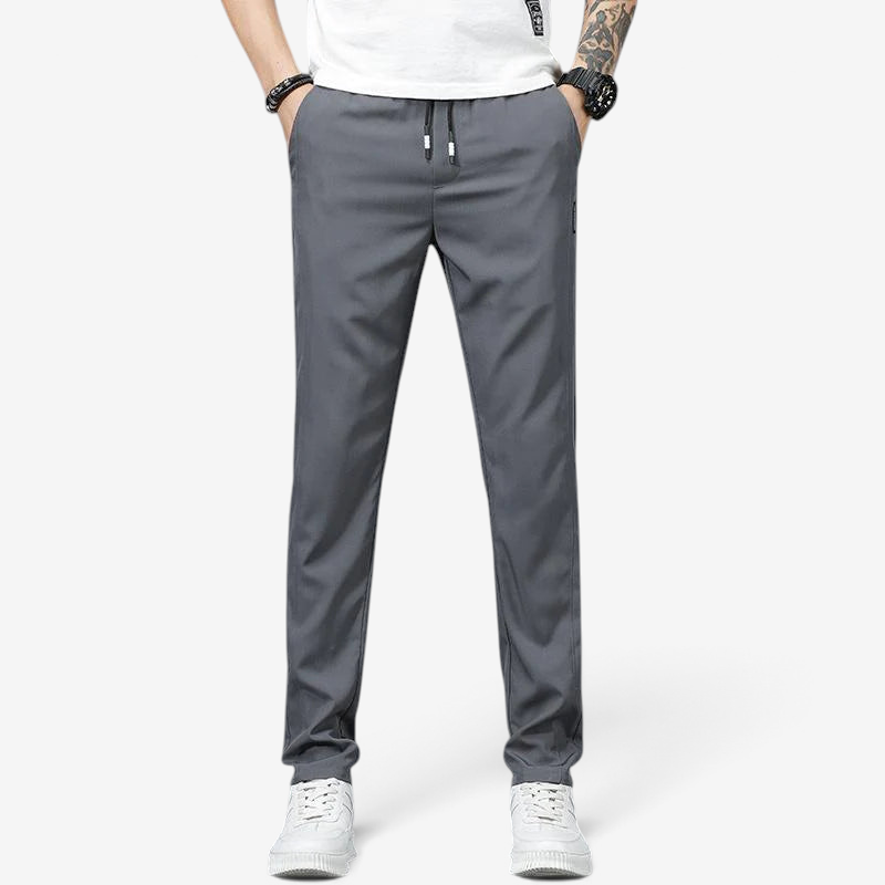 Alexander | Men's Quick-Dry Stretch Trousers with Drawstring Waist
