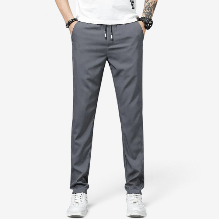 Alexander | Men's Quick-Dry Stretch Trousers with Drawstring Waist