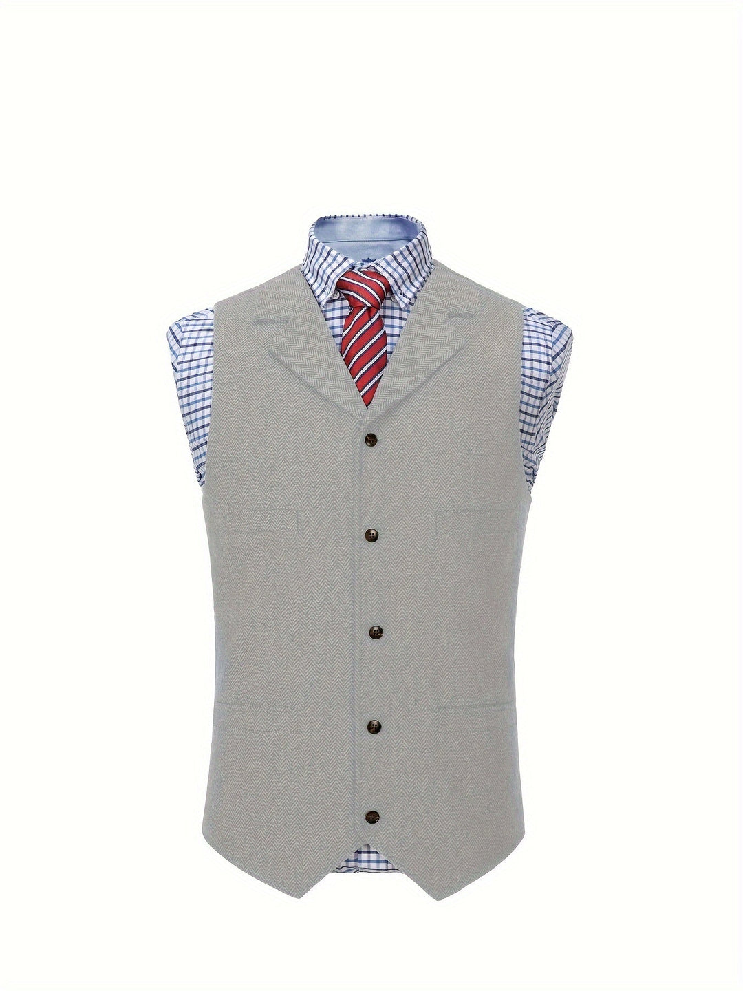 Colton | Heritage Herringbone Waistcoat