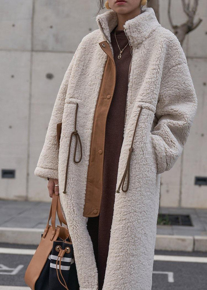 Aurelia | Women's Winter Jacket High Collar Drawstring Waist Relaxed