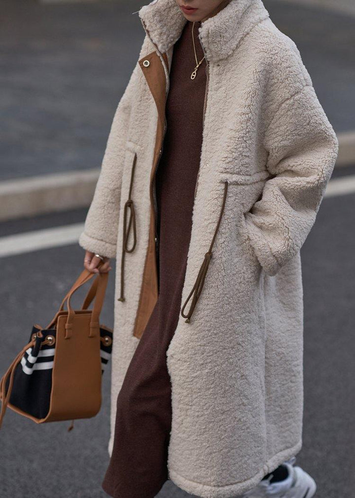 Aurelia | Women's Winter Jacket High Collar Drawstring Waist Relaxed