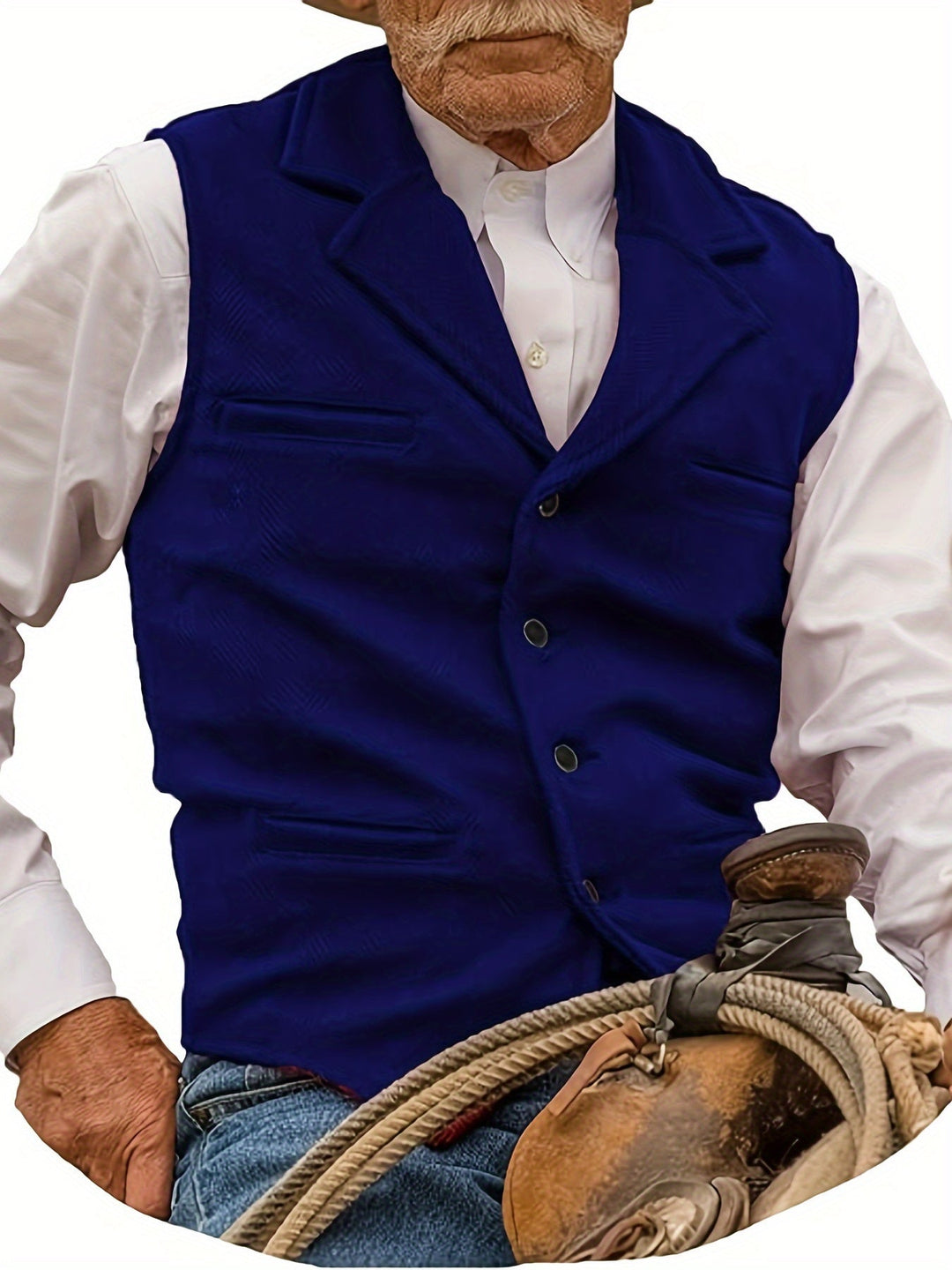 Colton | Heritage Herringbone Waistcoat