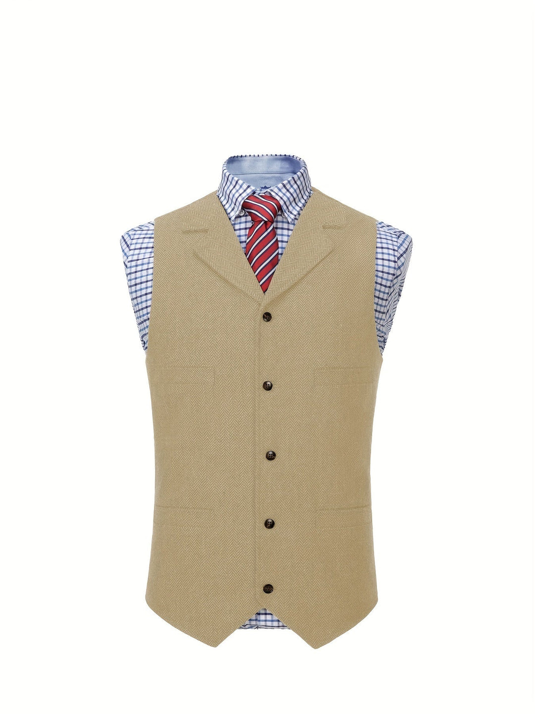 Colton | Heritage Herringbone Waistcoat