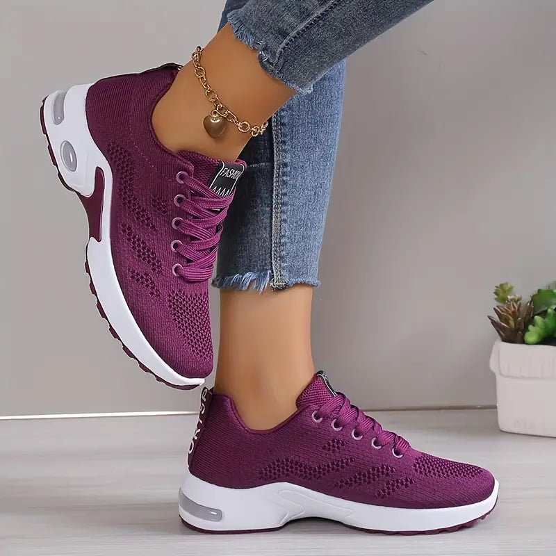 Clementine | Women's Arch Support Trainers Slip Resistant Cushioned
