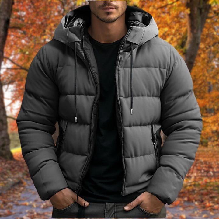 Elliot | Men's Waterproof Winter Jacket Insulated Lining Adjustable Hood