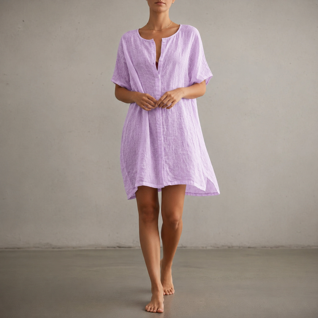 Nilda | Women's Casual Everyday Dress Relaxed Fit Slip-On Style