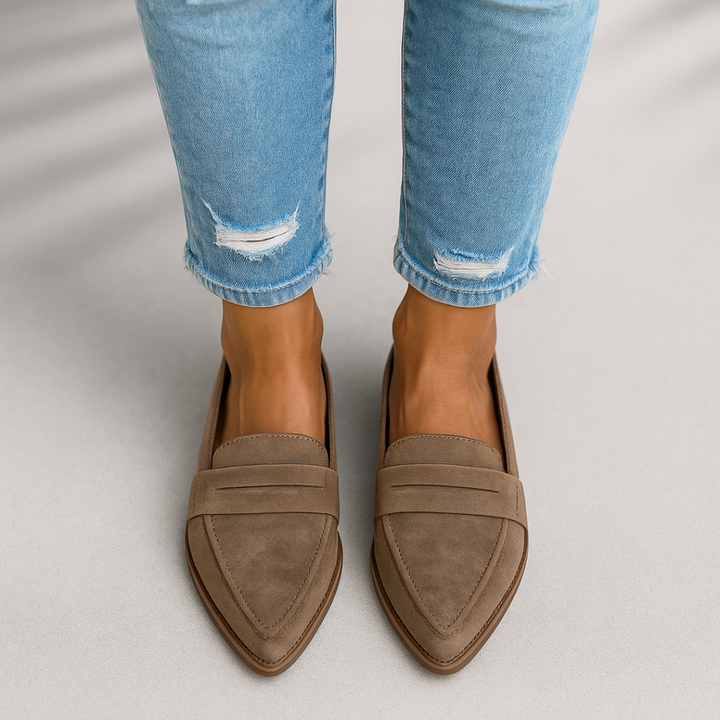 Selena Elegant Sleek Toe Loafers for Every Occasion