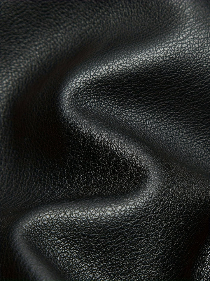 Mabel | Sculpted Zip-Front Biker Jacket