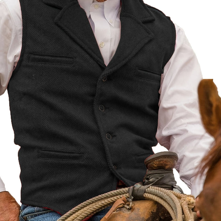 Colton | Heritage Herringbone Waistcoat