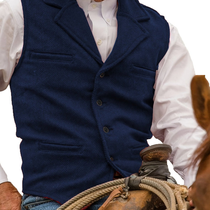 Colton | Heritage Herringbone Waistcoat