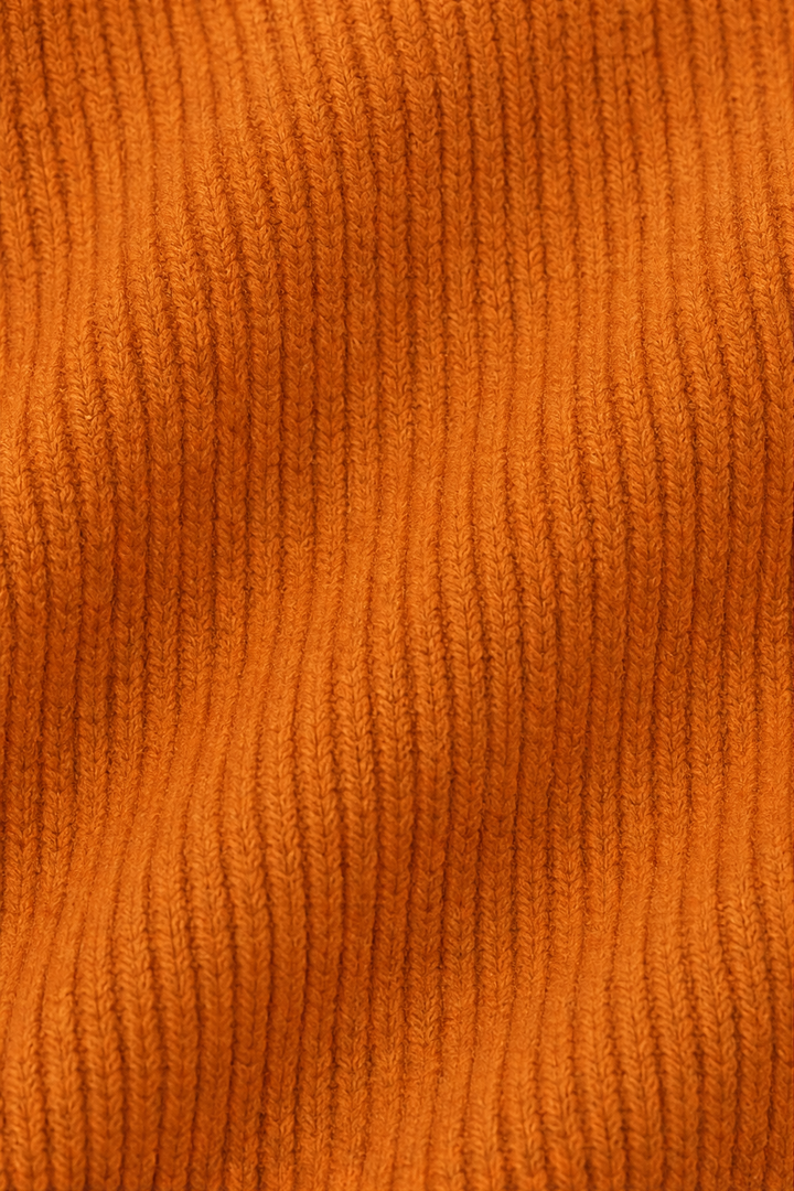 Elisa | Women's V-Neck Ribbed Stretch Knit Jumper Relaxed Fit