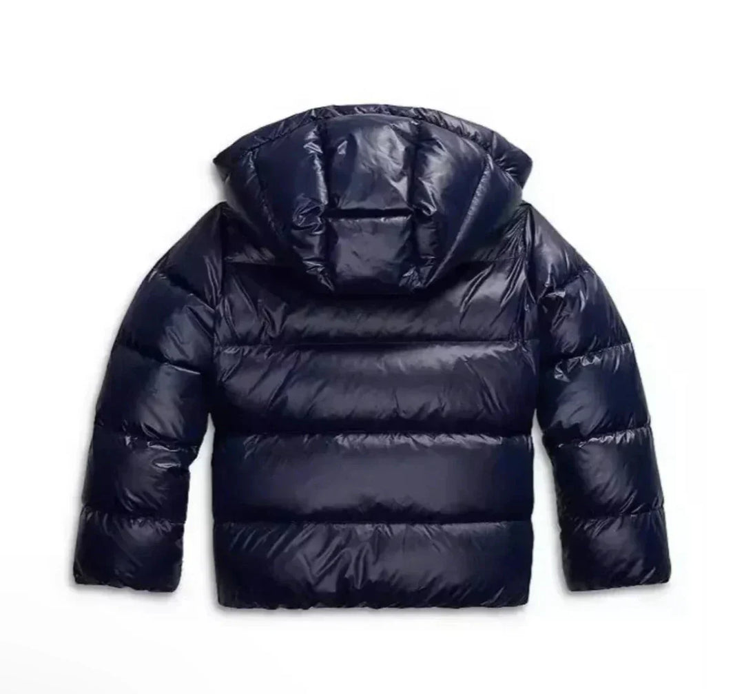 Winifred | Women's Hooded Puffer Jacket Lightweight Glossy Finish
