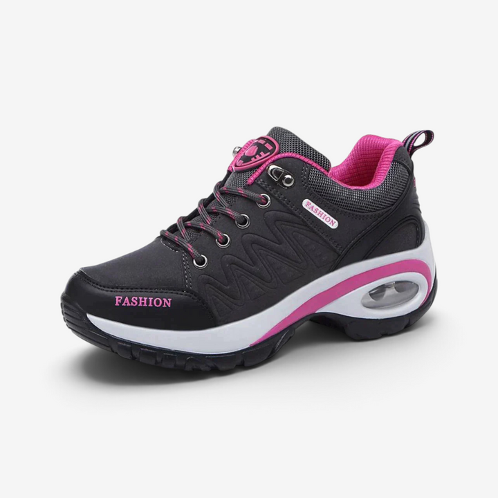 Evie | Women's Non-Slip Trainers Structured Heel Curved Sole