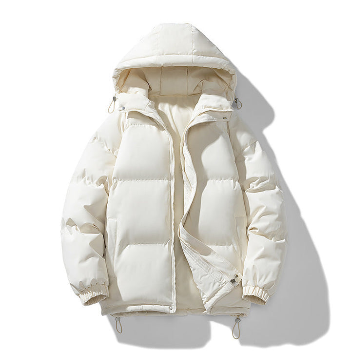 Jasper | Men's Padded Puffer Winter Jacket with Hood and Zip