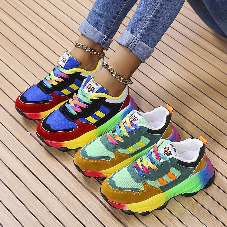 Ella | Women's Lightweight Wide Toe Box Trainers Arch Support