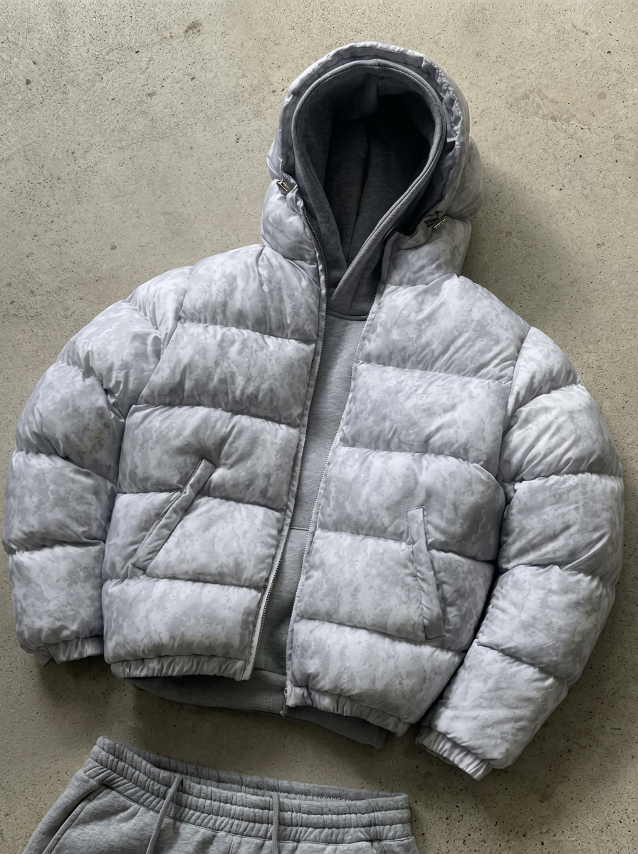 Oliver | Men's Hooded Puffer Jacket Padded Regular Length