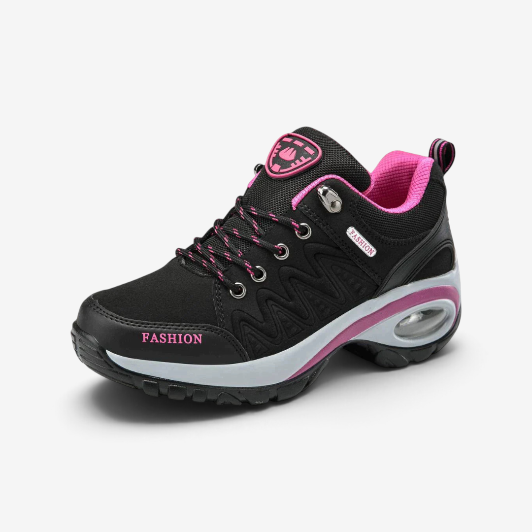 Evie | Women's Non-Slip Trainers Structured Heel Curved Sole