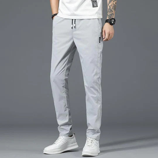 Alexander | Men's Quick-Dry Stretch Trousers with Drawstring Waist