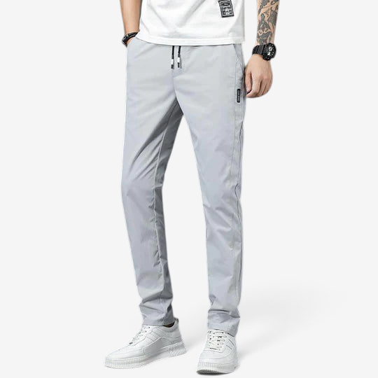 Alexander | Men's Quick-Dry Stretch Trousers with Drawstring Waist