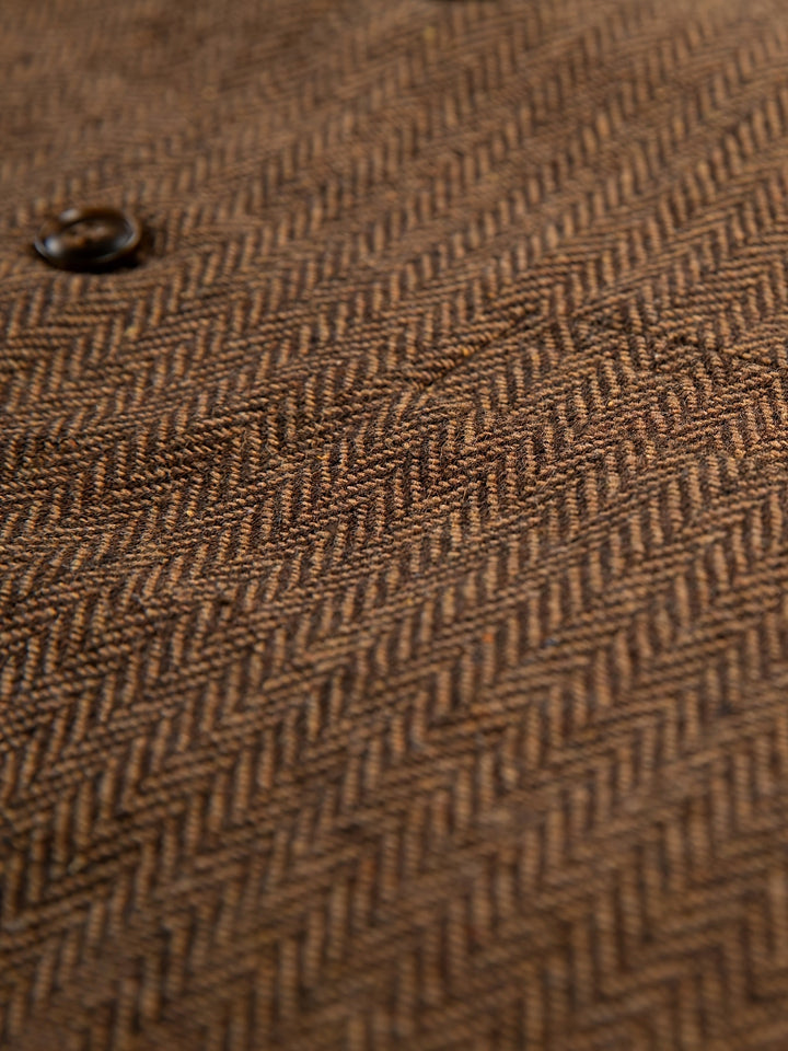 Colton | Heritage Herringbone Waistcoat