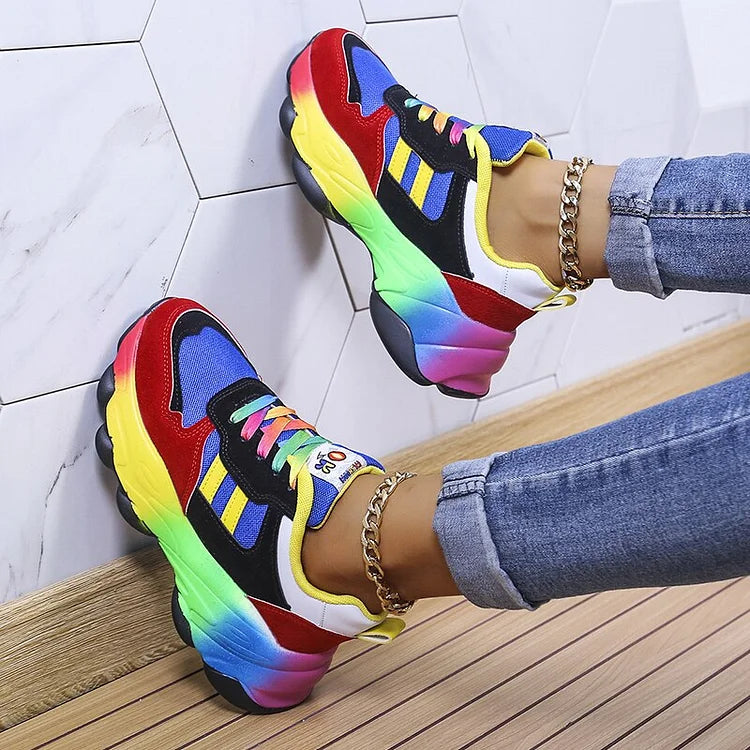 Ella | Women's Lightweight Wide Toe Box Trainers Arch Support