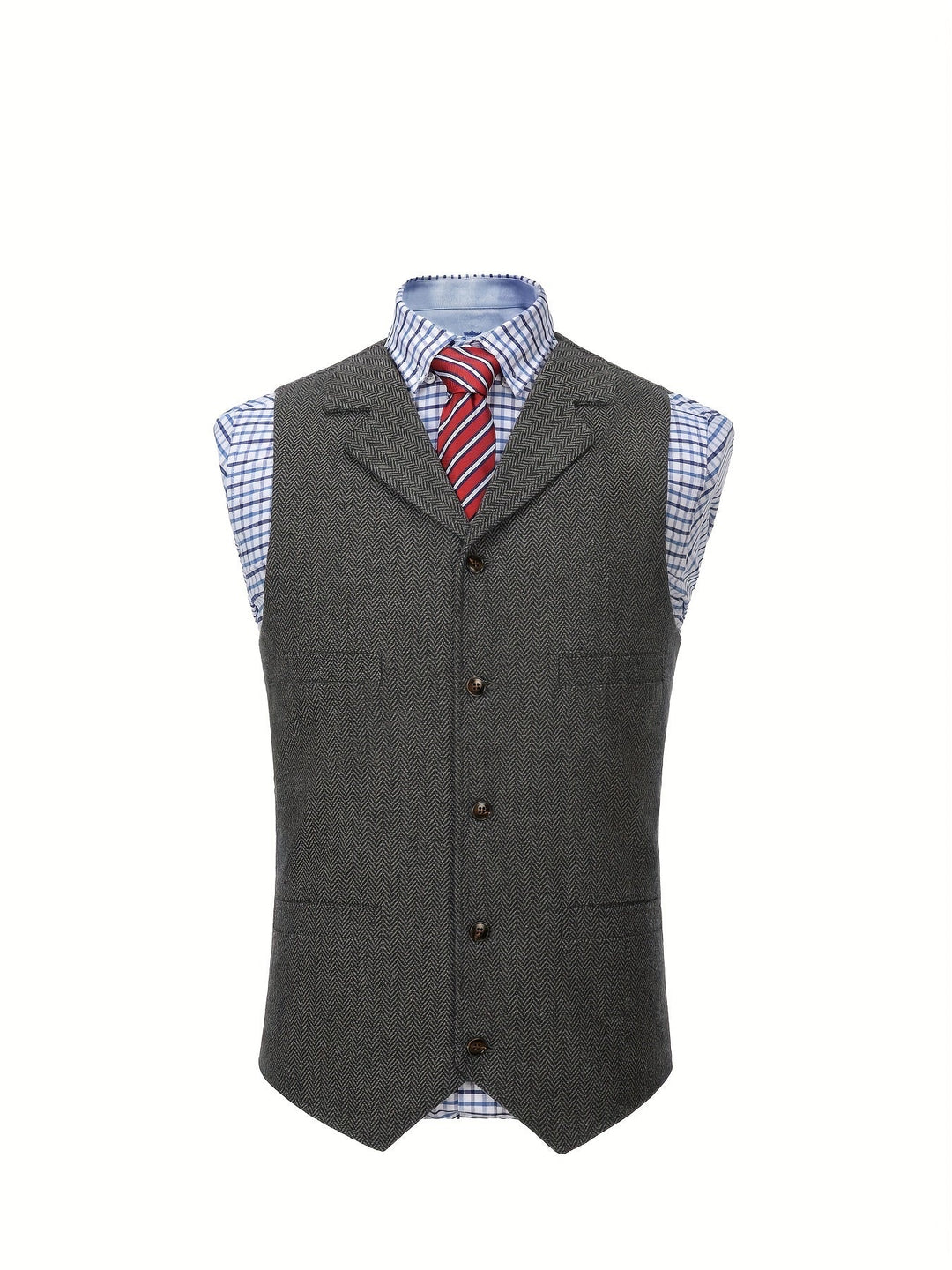Colton | Heritage Herringbone Waistcoat