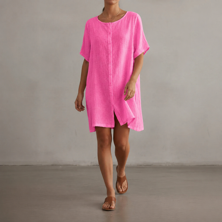 Nilda | Women's Casual Everyday Dress Relaxed Fit Slip-On Style