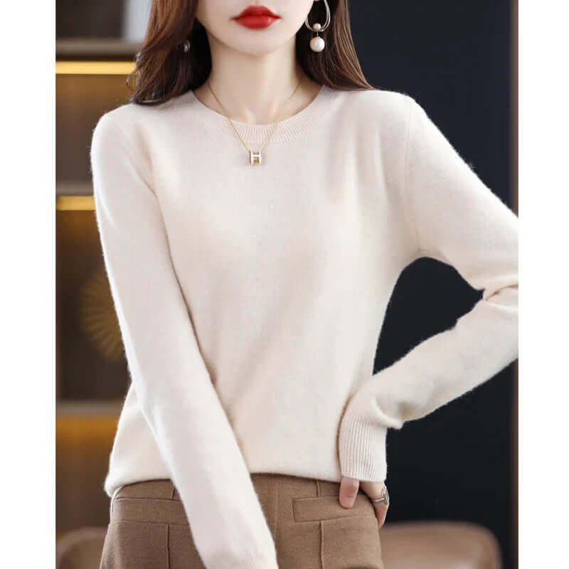 Natalie | Women's Soft Knitted Jumper Lightweight Warm Knit