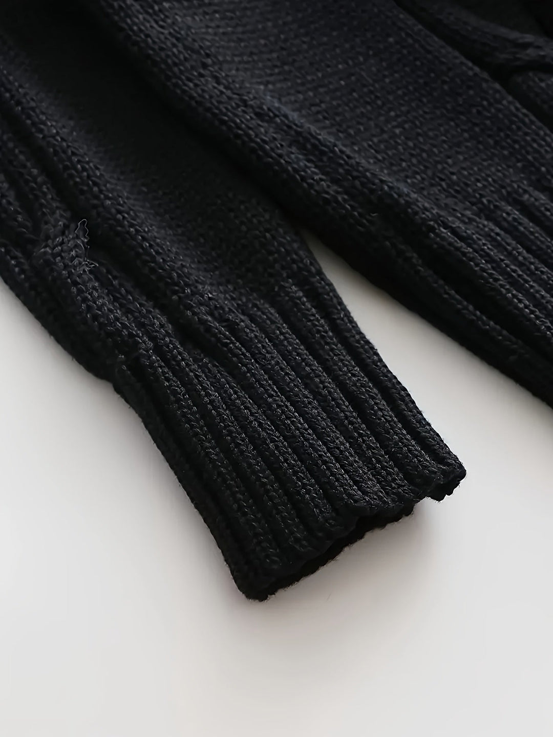 Donovan | Men's Cable Knit Cardigan Button Front Long Sleeve