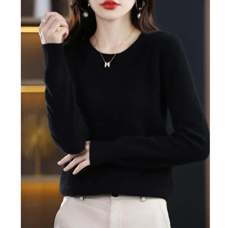 Natalie | Women's Soft Knitted Jumper Lightweight Warm Knit