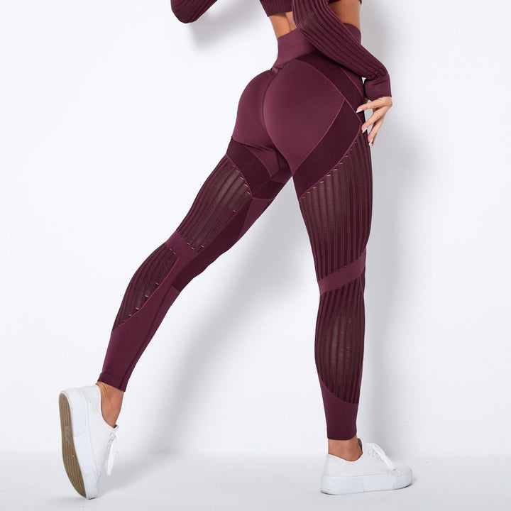 Heidi-Mode | High-Waisted Yoga Trousers with Bum-Lifting Effect