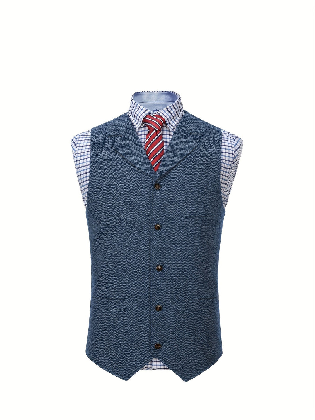Colton | Heritage Herringbone Waistcoat