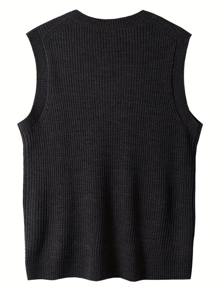Ellis | Classic V-Neck Sweater Vest