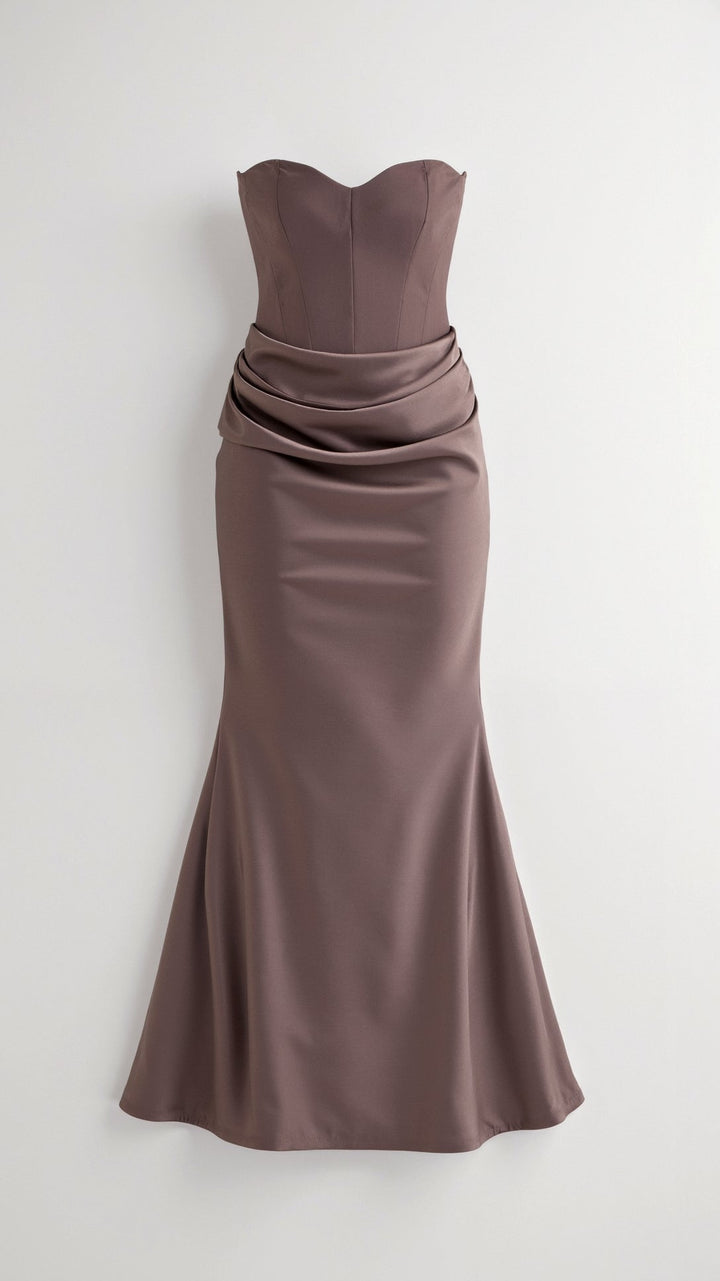 Yvonne Column Maxi Dress for Wedding Guests