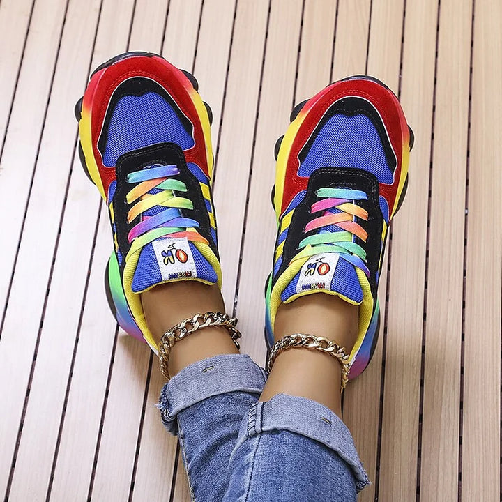 Ella | Women's Lightweight Wide Toe Box Trainers Arch Support