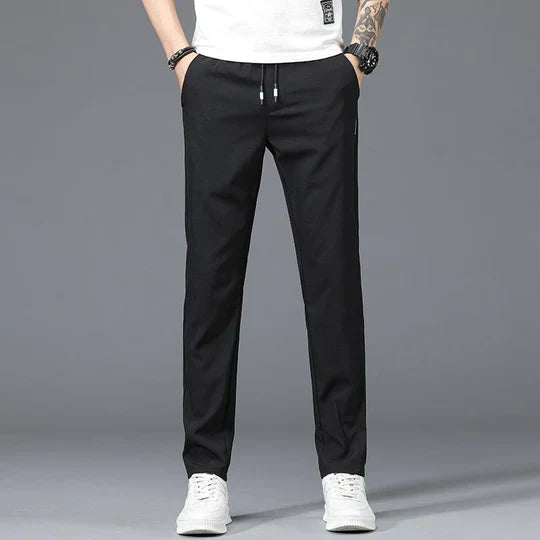 Alexander | Men's Quick-Dry Stretch Trousers with Drawstring Waist