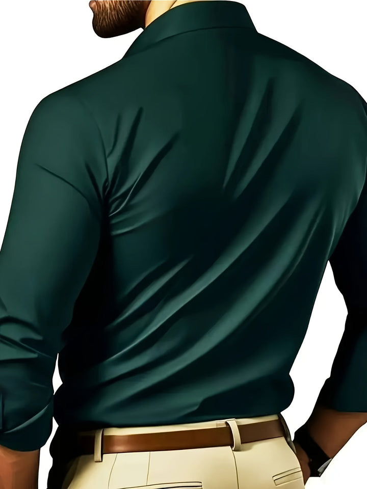 Freya | Women's Slim-Fit Dress Shirt Classic Collar Button Front